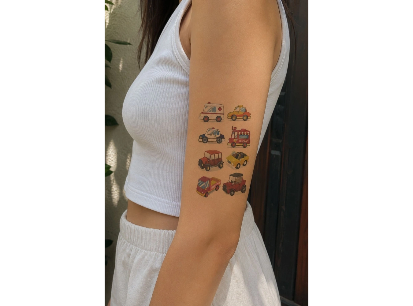 Taşıt Geçici Dövme Tattoo