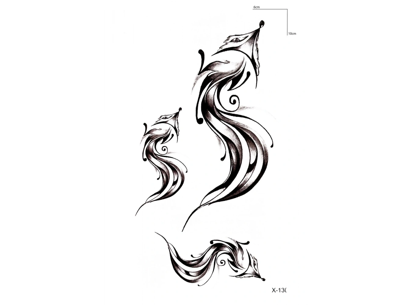 Tilki Geçici Dövme Tattoo