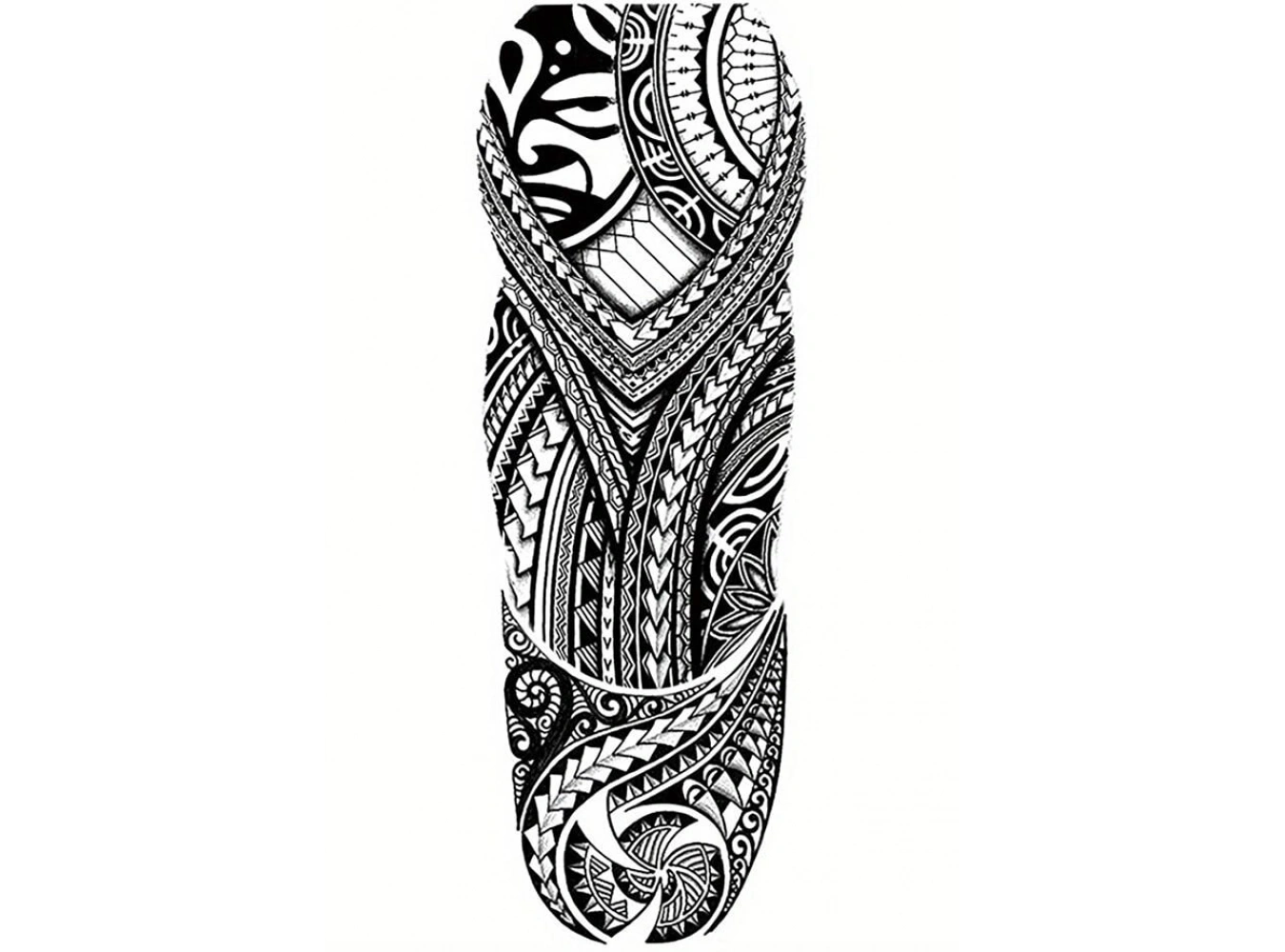 Tribal Kol Geçici Dövme Tattoo
