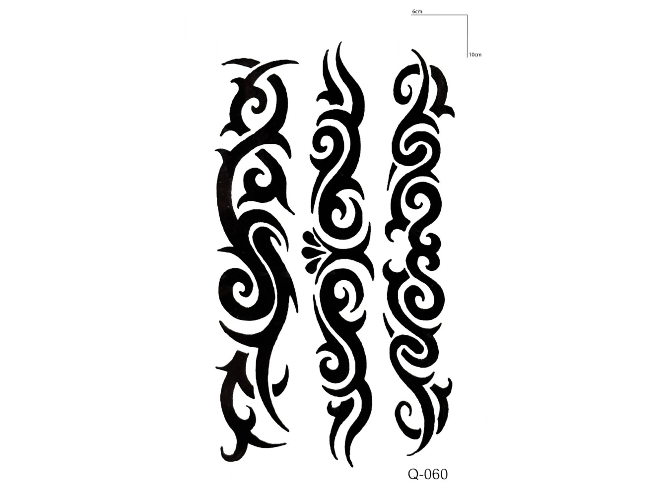Tribal Mini Geçici Dövme Tattoo