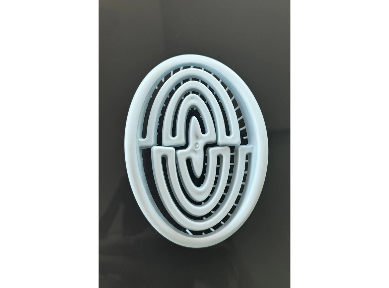 Turkuaz Renk Taşınabilir Saç Tarama Fırçası/ Tarak