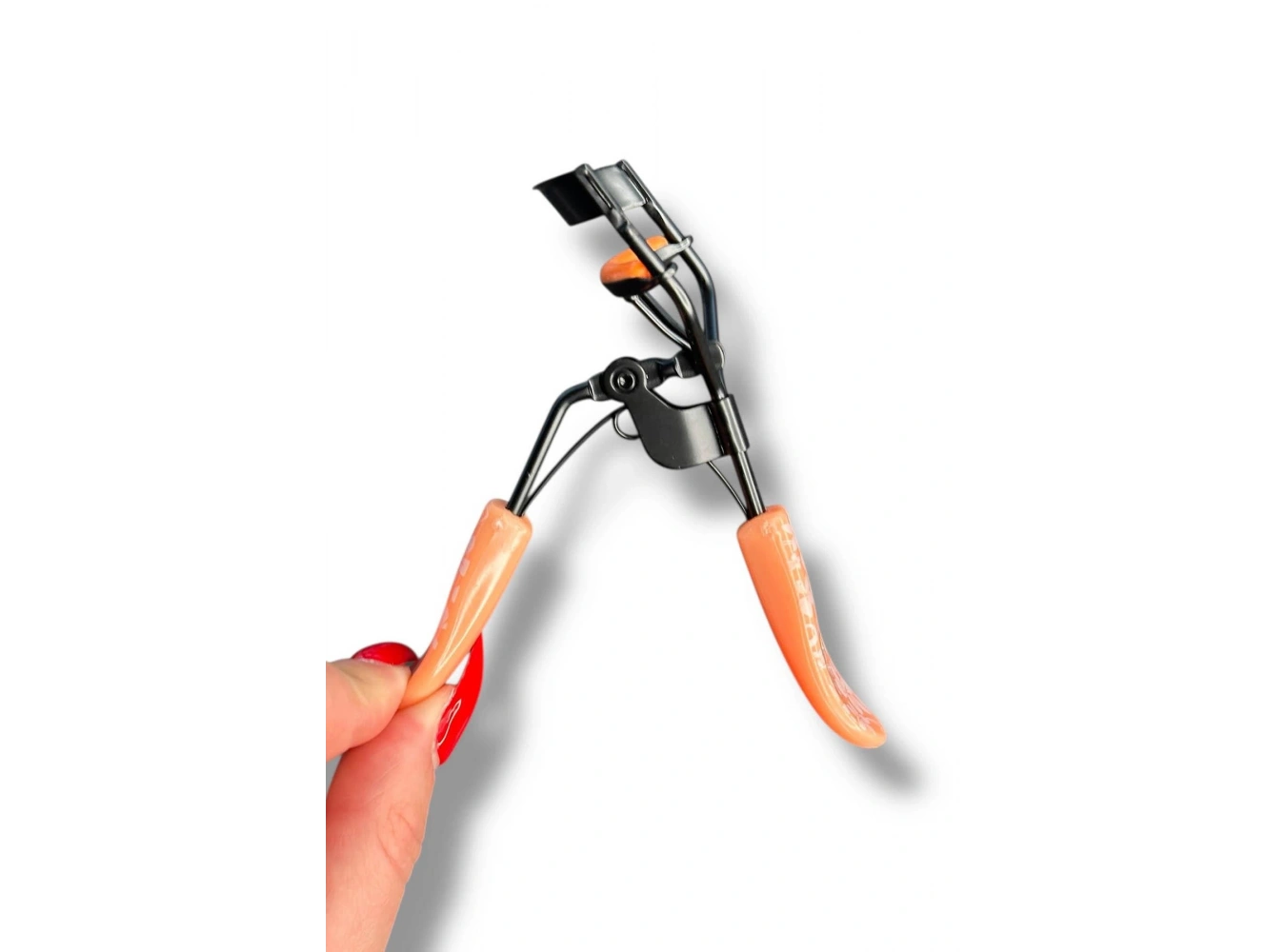 Turuncu Renk Kirpik Kıvırıcı/ Kirpik Kıvırma Aparatı