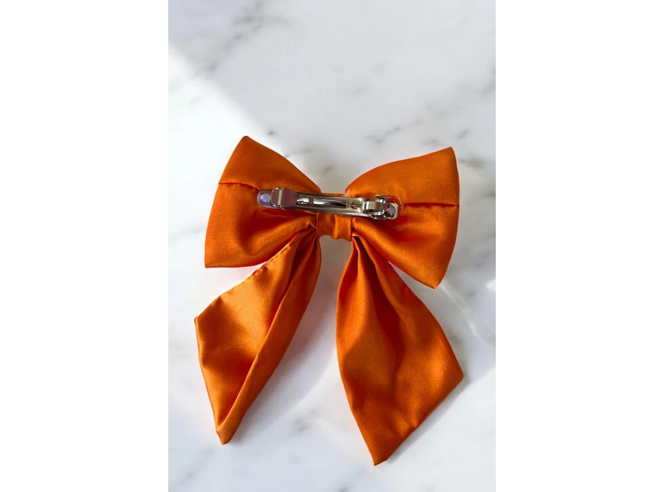 Turuncu Renk Kurdele Figürlü Otomat Toka