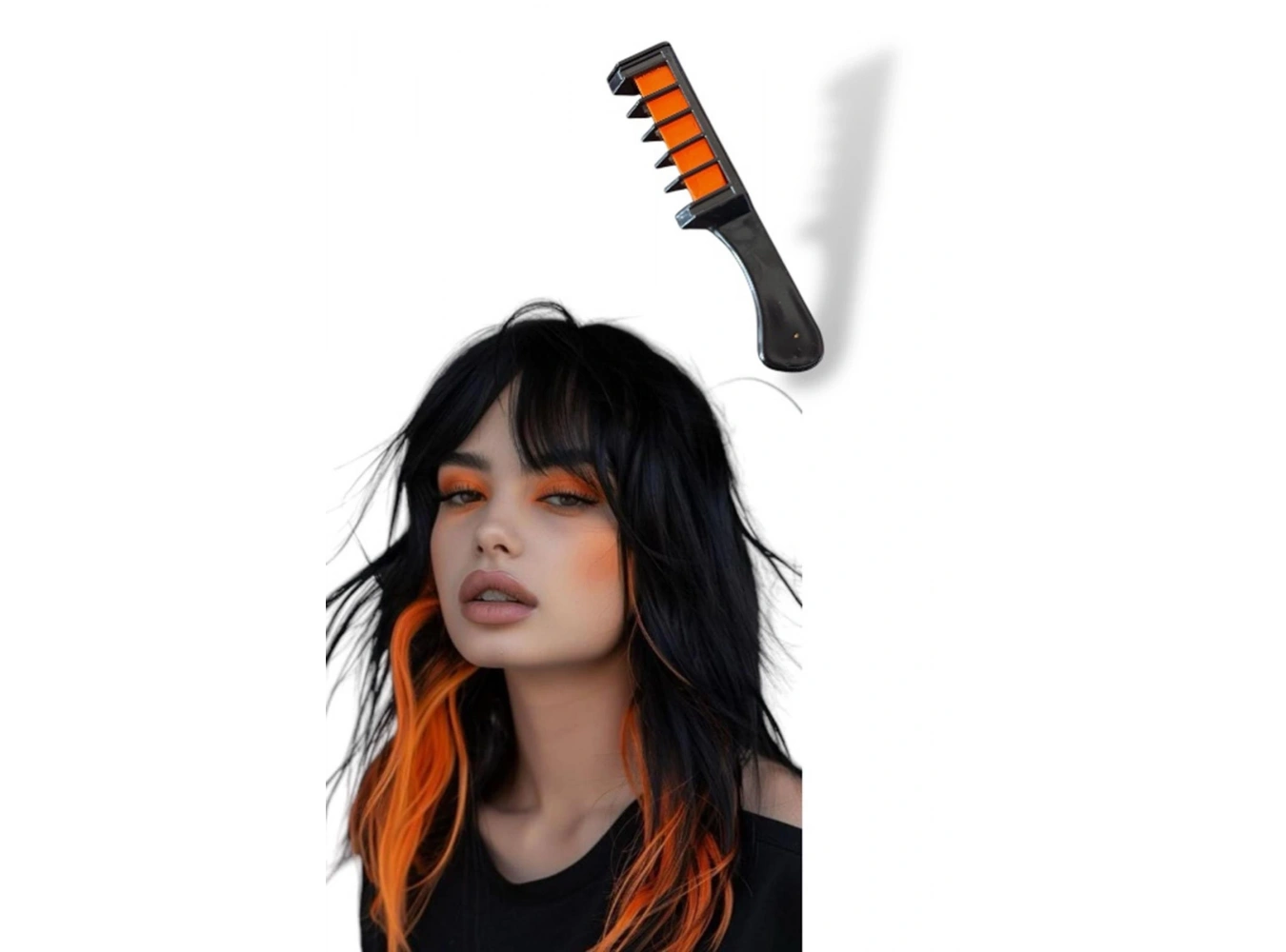 Turuncu Renk Saç Tebeşiri