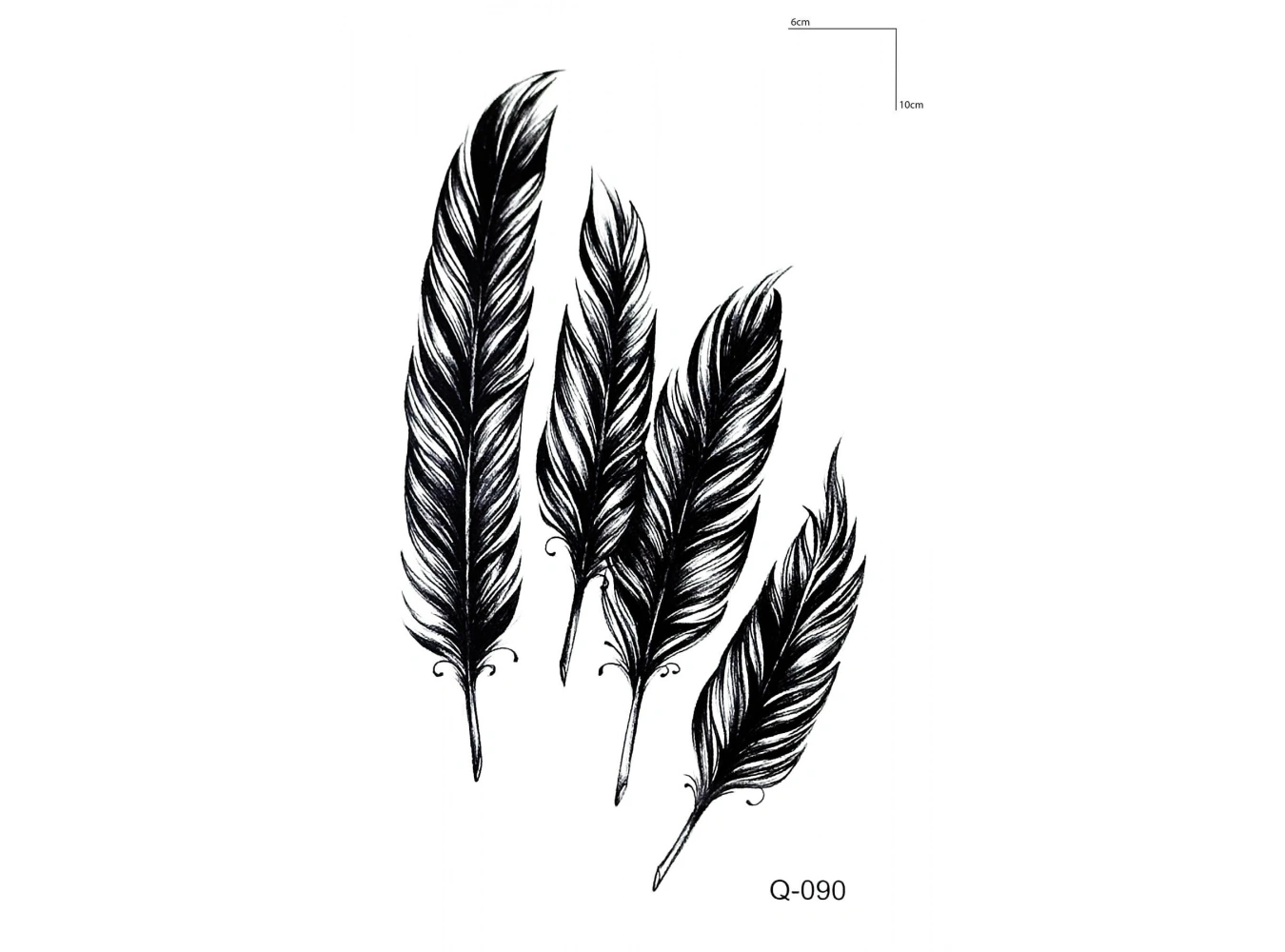 Tüy Mini Geçici Dövme Tattoo