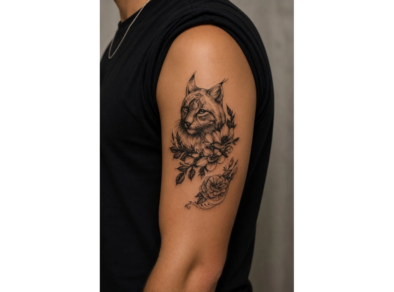 Vaşak Geçici Dövme Tattoo
