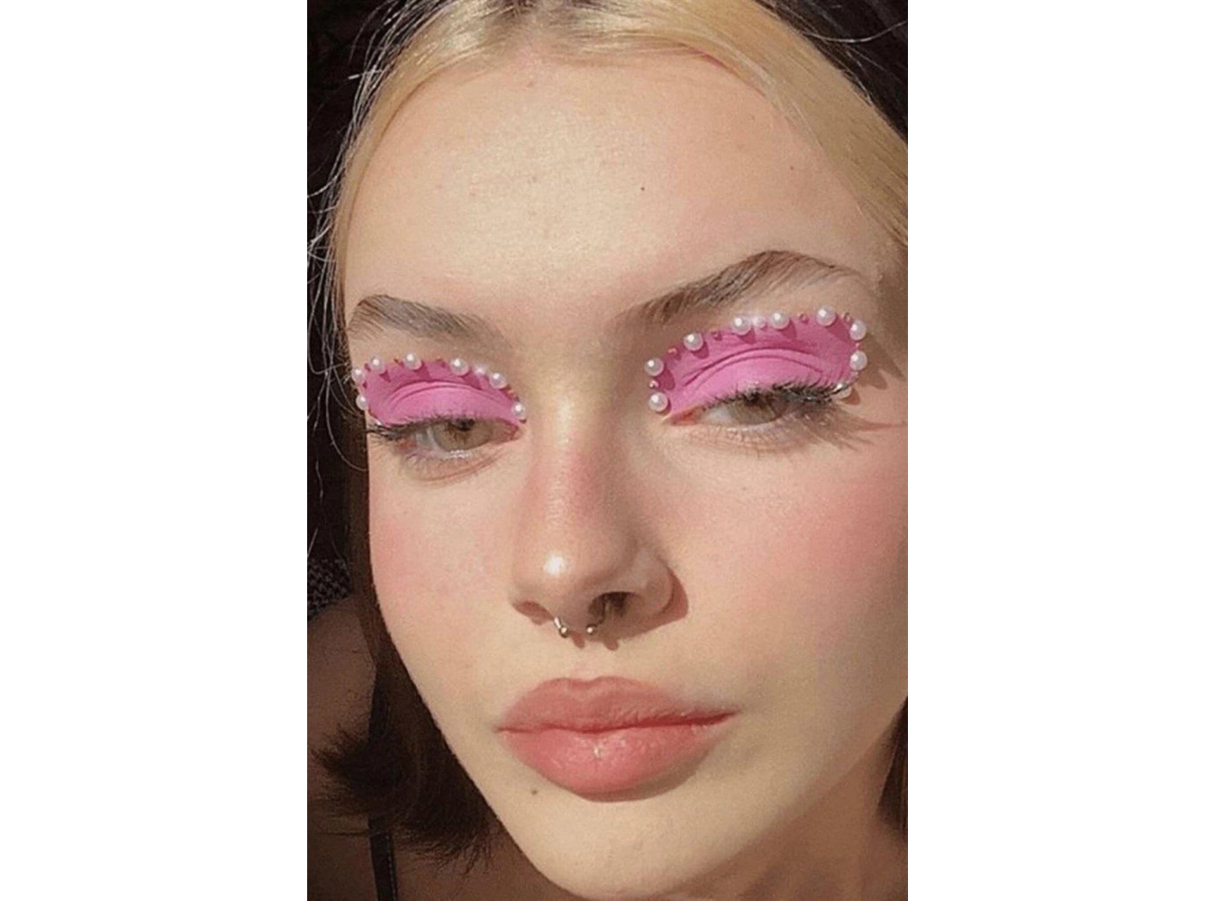 Vücut, Saç Ve Yüz Taşı/ Yapışkanlı İncili Yüz Sticker