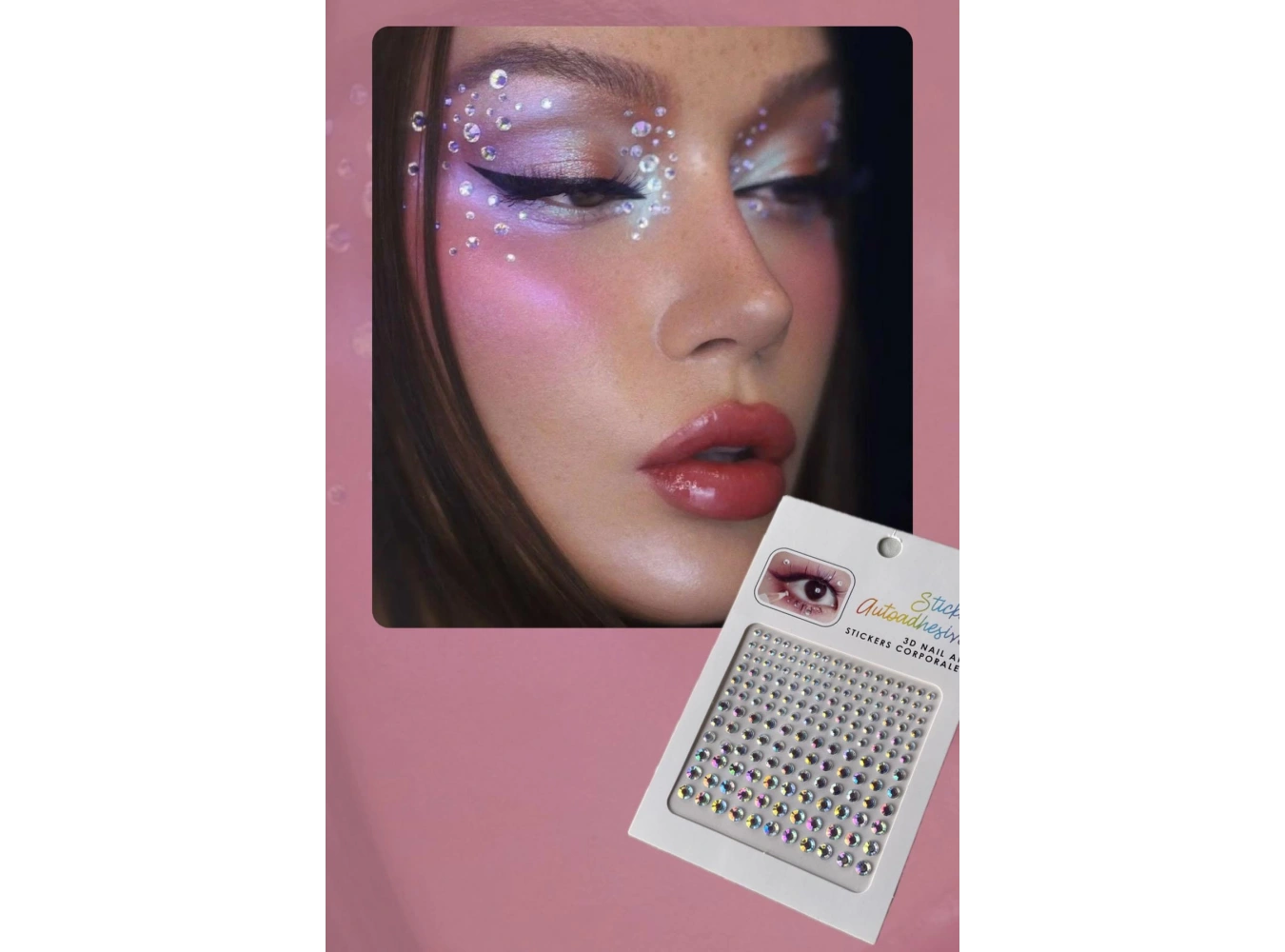 Vücut Ve Yüz Taşı/ Hologram Taşlı Sticker