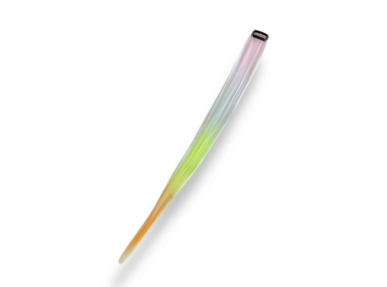 Yan Çıt Çıt Postiş / Ombre Çok Renkli / 50 Cm