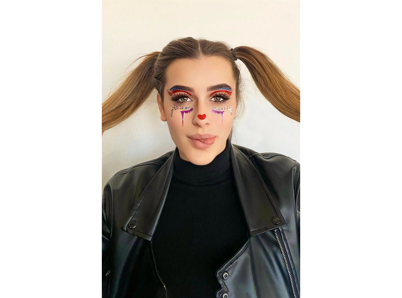 Yapışkanlı Yüz Dövme Tattoo