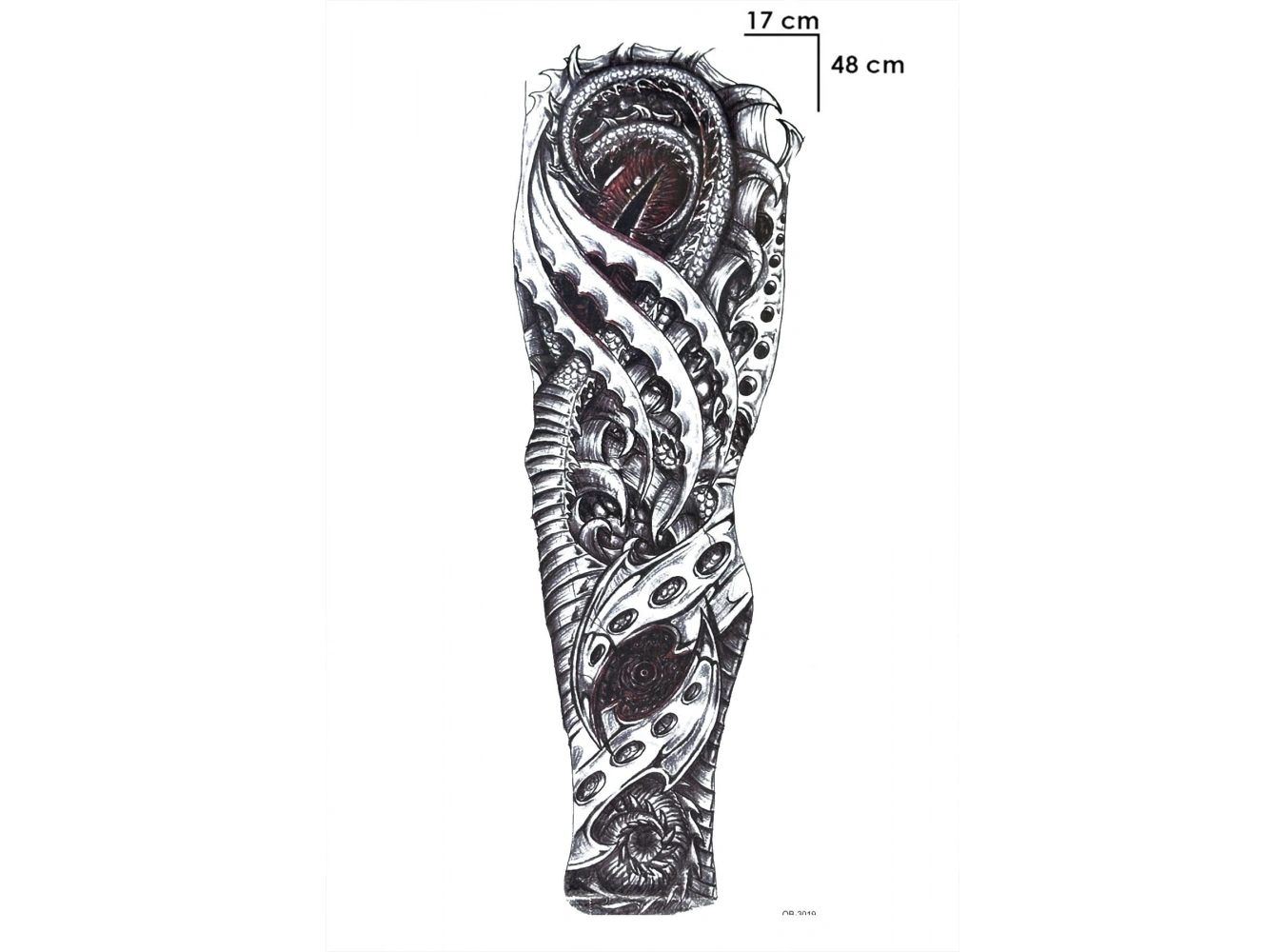 Yaratık Dövme Geçici Tattoo