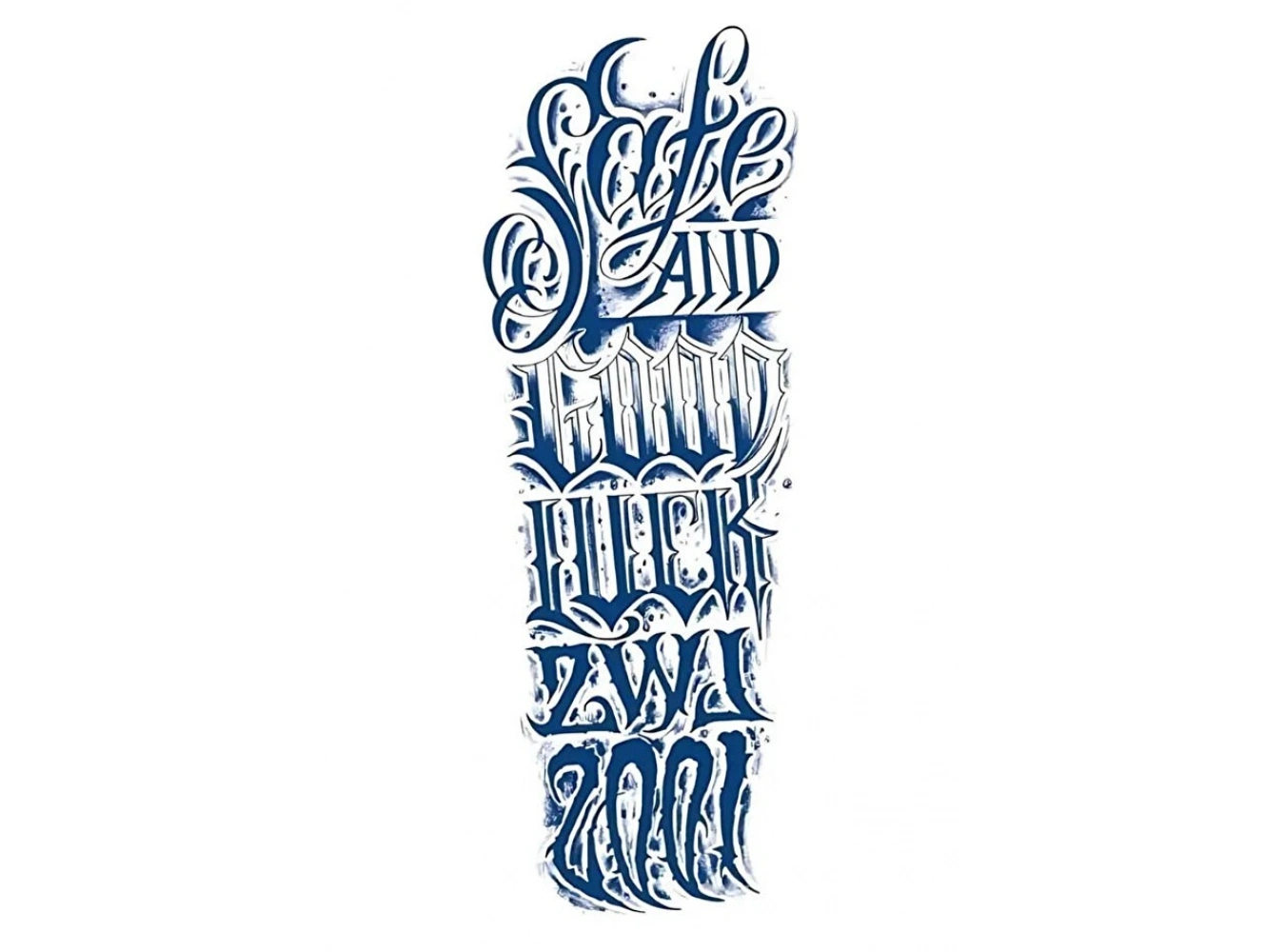 Yazı Detaylı 12 Saat Sonra Kararan Geçici Kol Dövme Tattoo