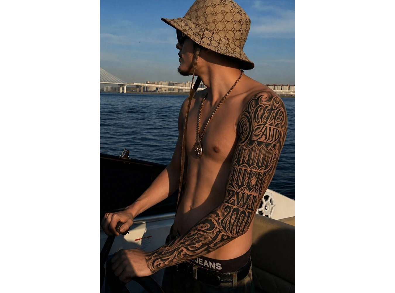 Yazı Detaylı 12 Saat Sonra Kararan Geçici Kol Dövme Tattoo