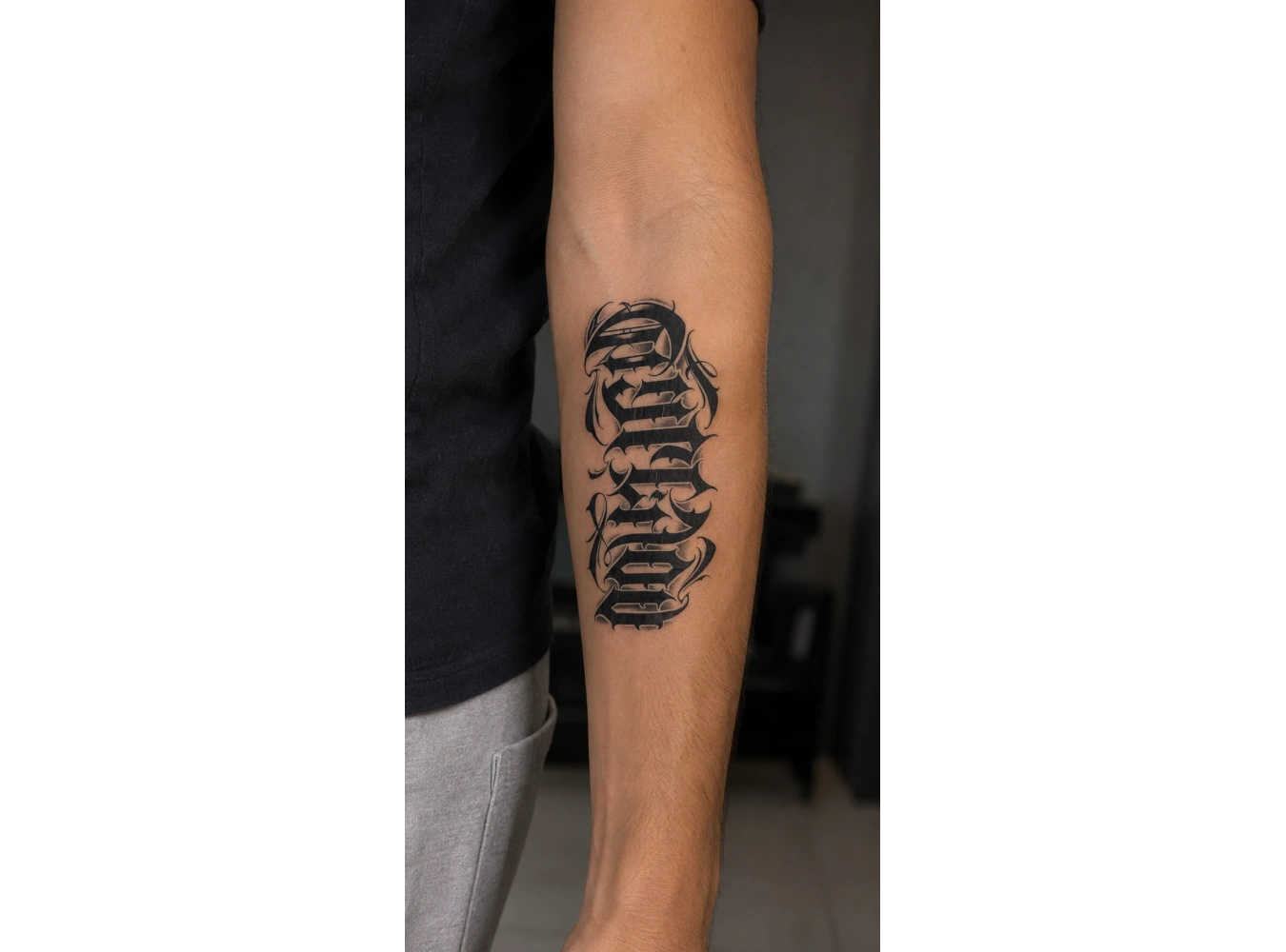 Yazılı Dövme Geçici Tattoo