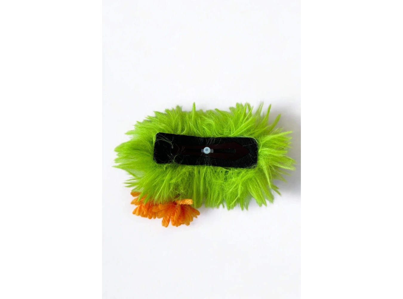 Yeşil Renk Canavar Figürlü Charm Takılabilir Saç Fırçası/Tarak