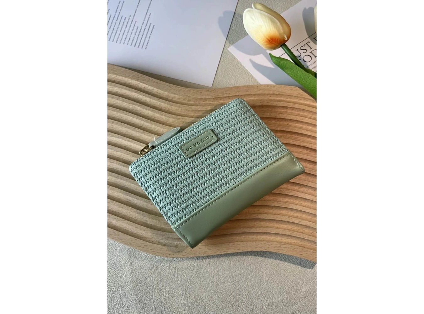 Yeşil Renk Kadın Cüzdan/ Kartlık