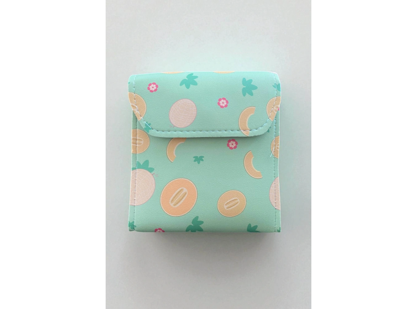 Yeşil Renk Kavun Figürlü 12li Manikür Pedikür Seti