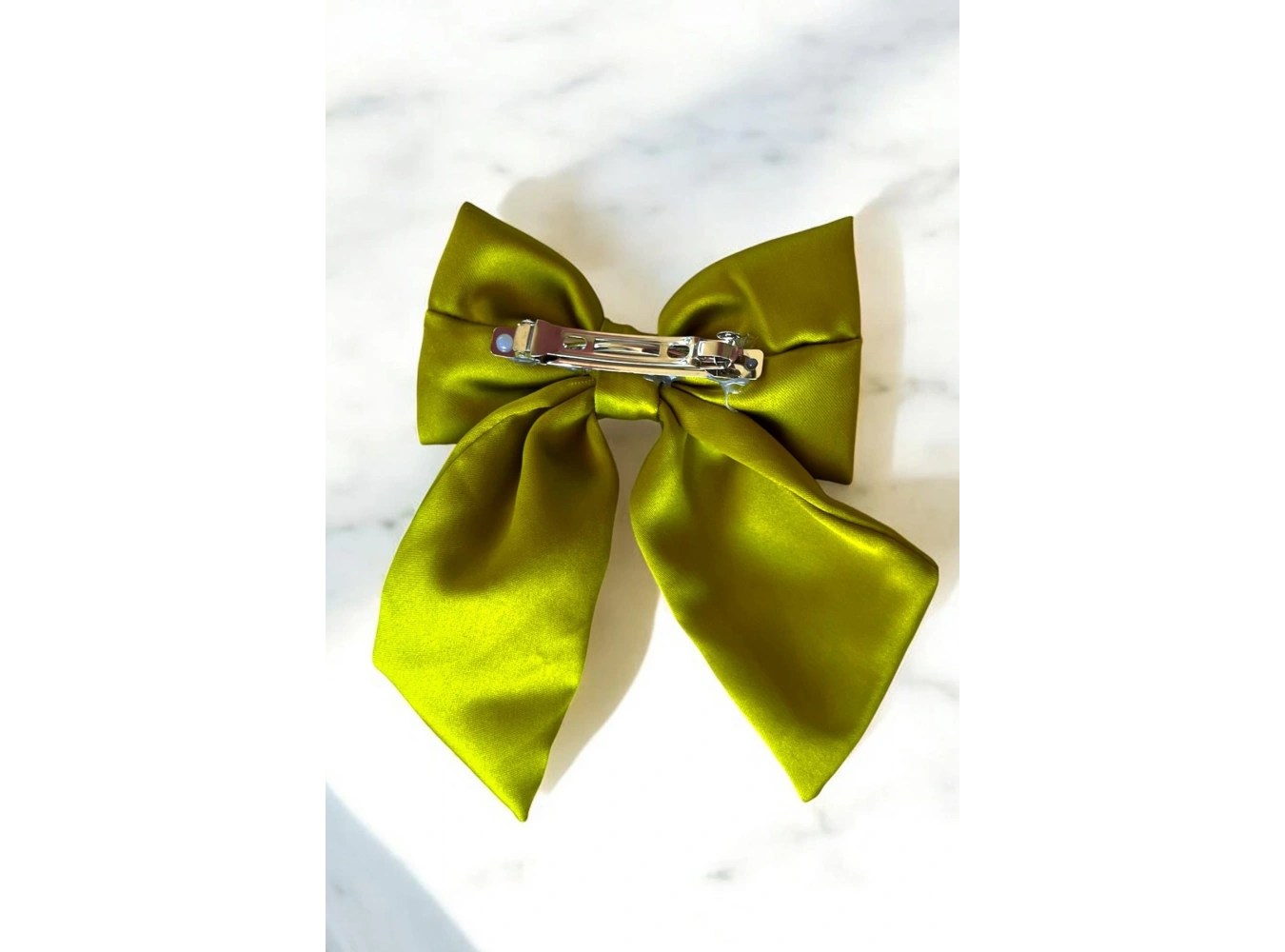 Yeşil Renk Kurdele Figürlü Otomat Toka