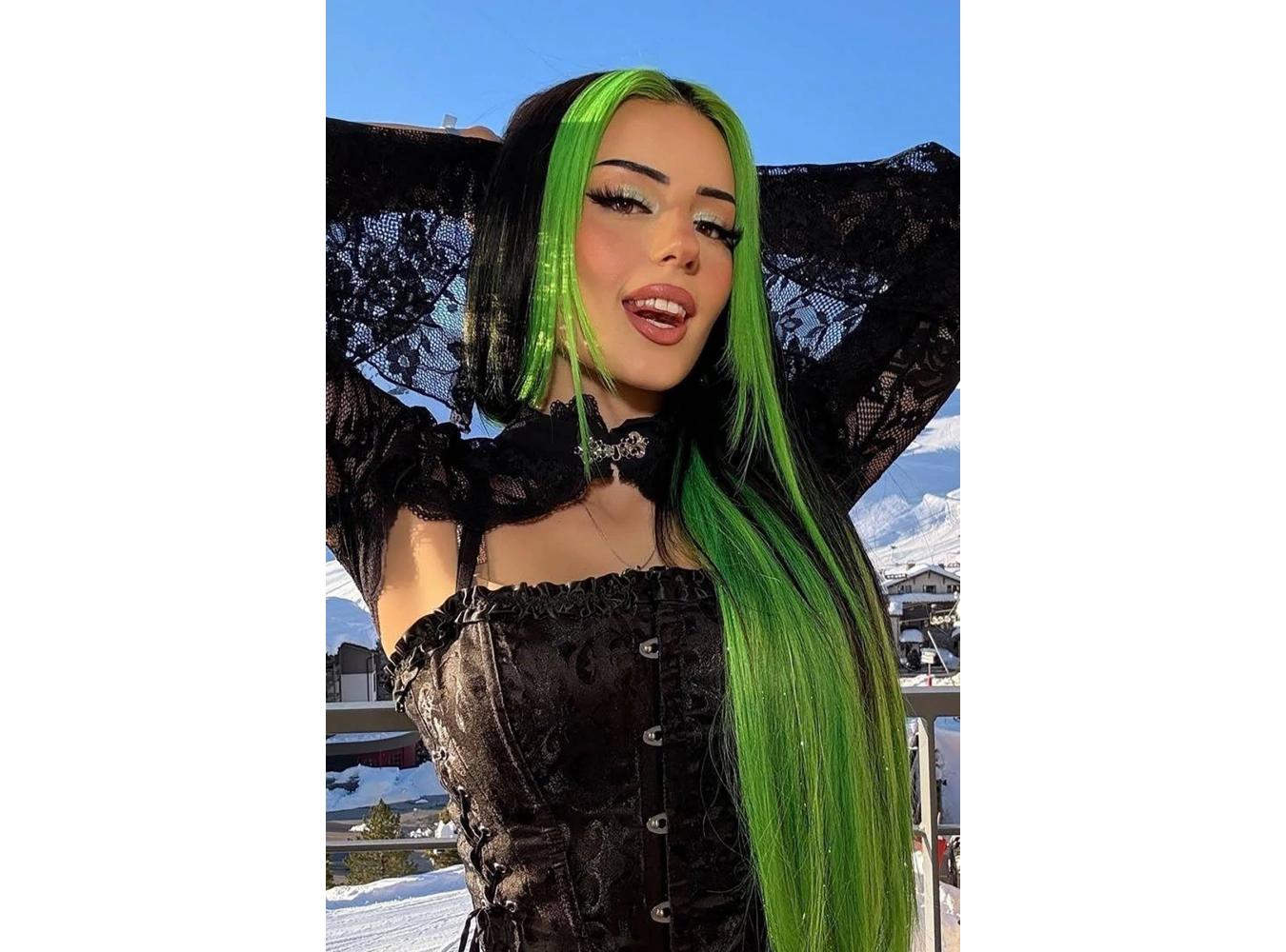 Yeşil Renk Saç Tebeşiri