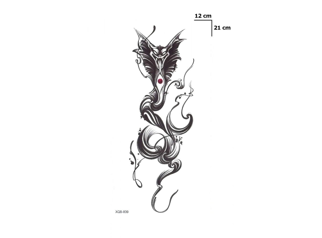 Yılan Geçici Dövme Tattoo