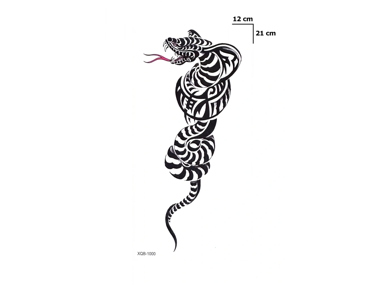 Yılan Geçici Dövme Tattoo
