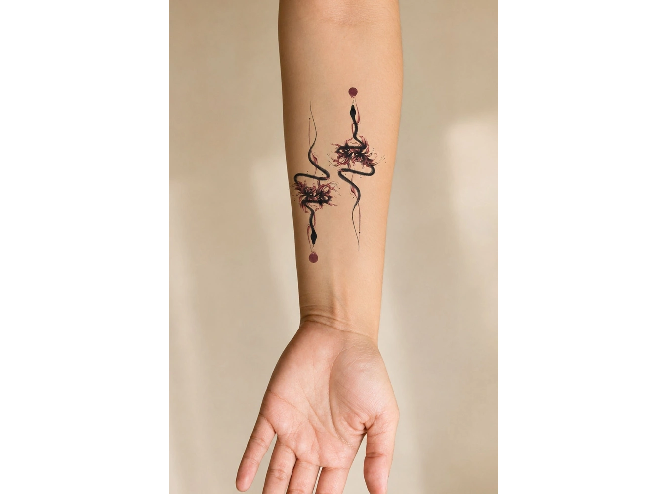 Yılan Geçici Dövme Tattoo