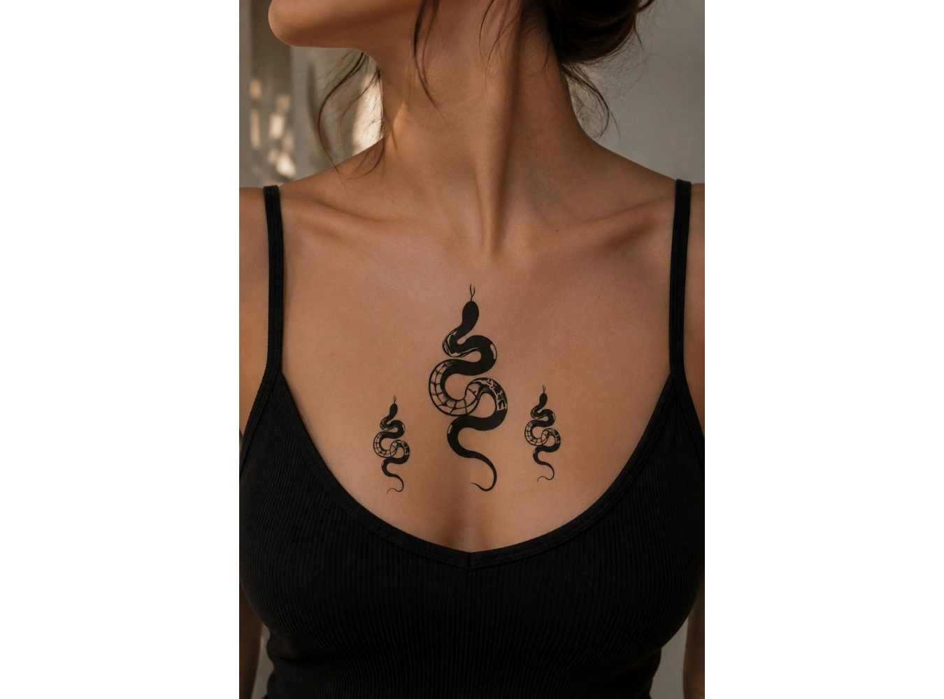 Yılan Mini Geçici Dövme Tattoo