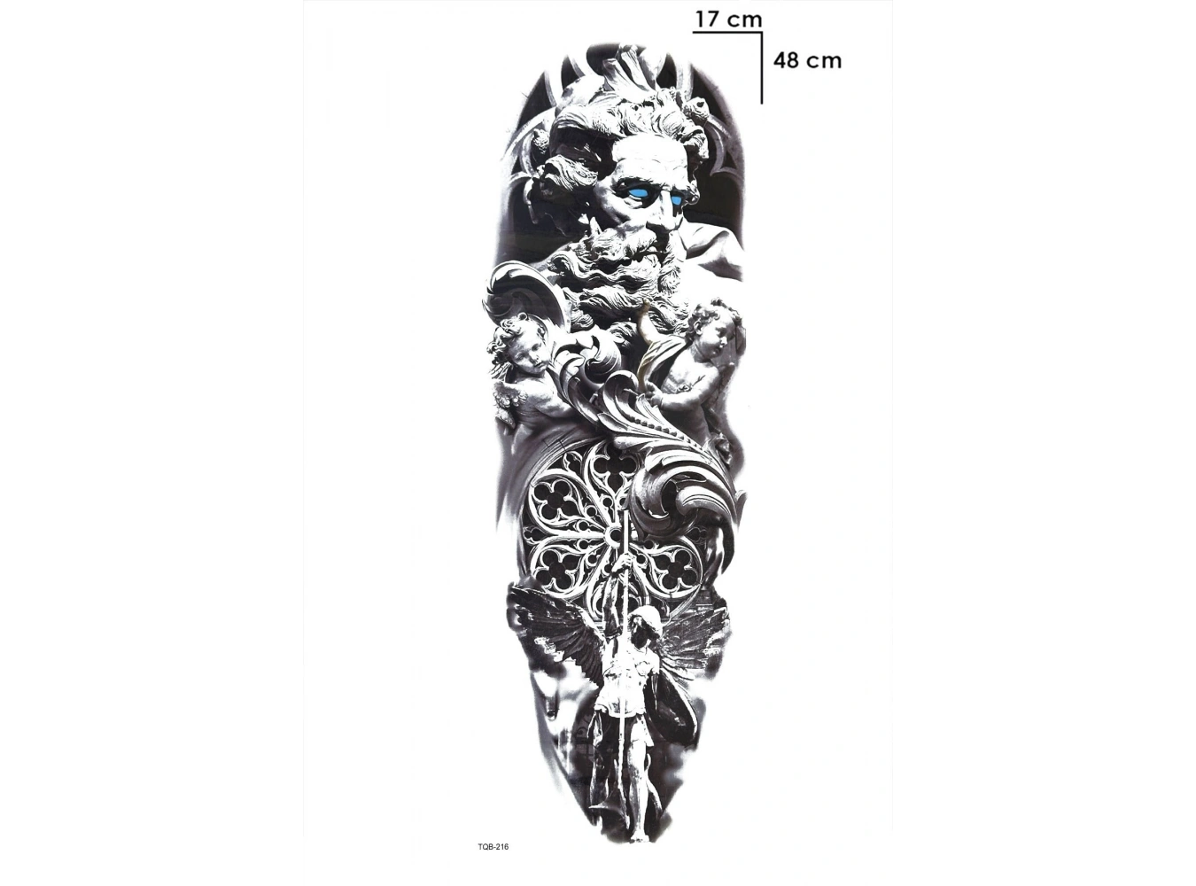 Zeus Kol Dövme Geçici Tattoo
