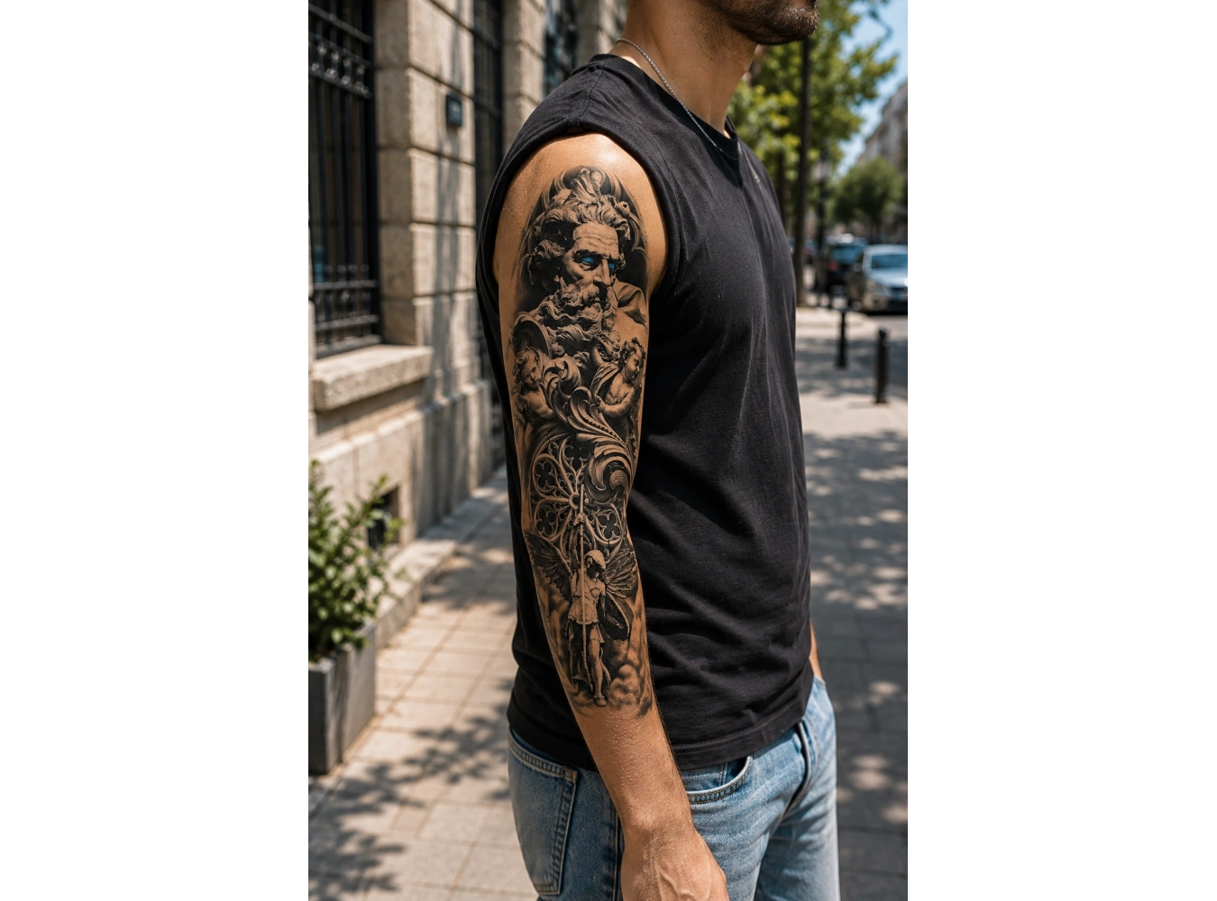 Zeus Kol Dövme Geçici Tattoo