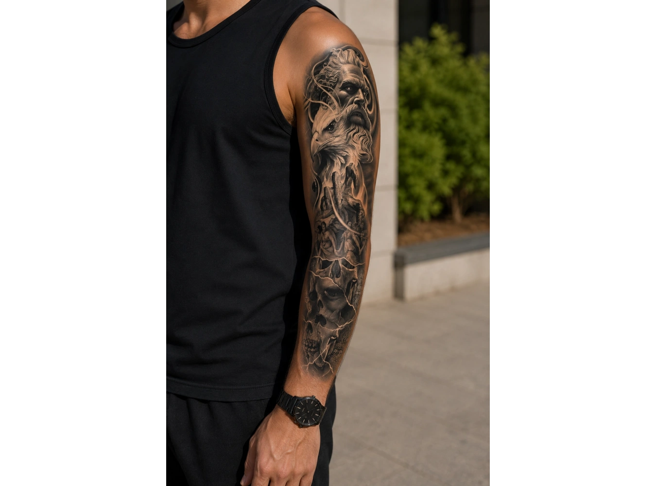 Zeus Kol Geçici Dövme Tattoo