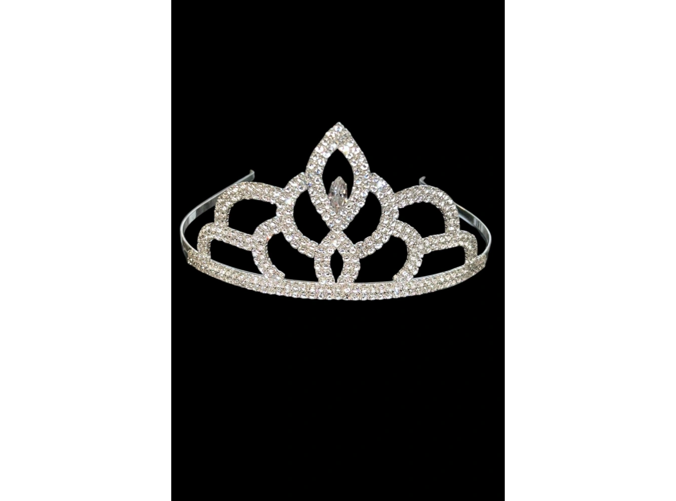 Zirkon Taşlı Gelin/Kına/Nişan/Söz Tasarım Taç