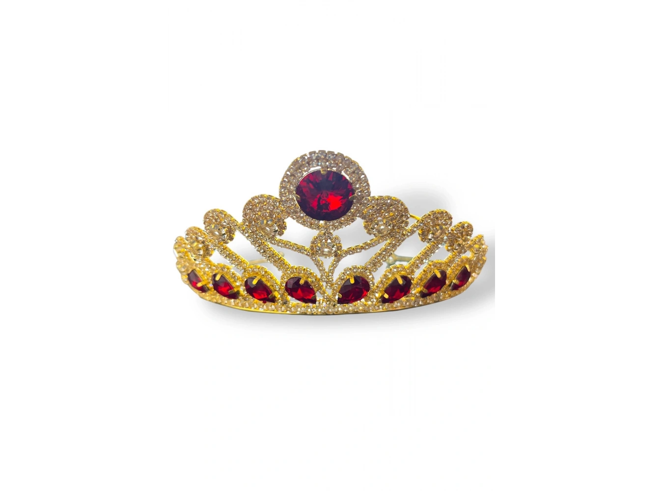 Zirkon Taşlı Gelin/Kına/Nişan/Söz Tasarım Taç