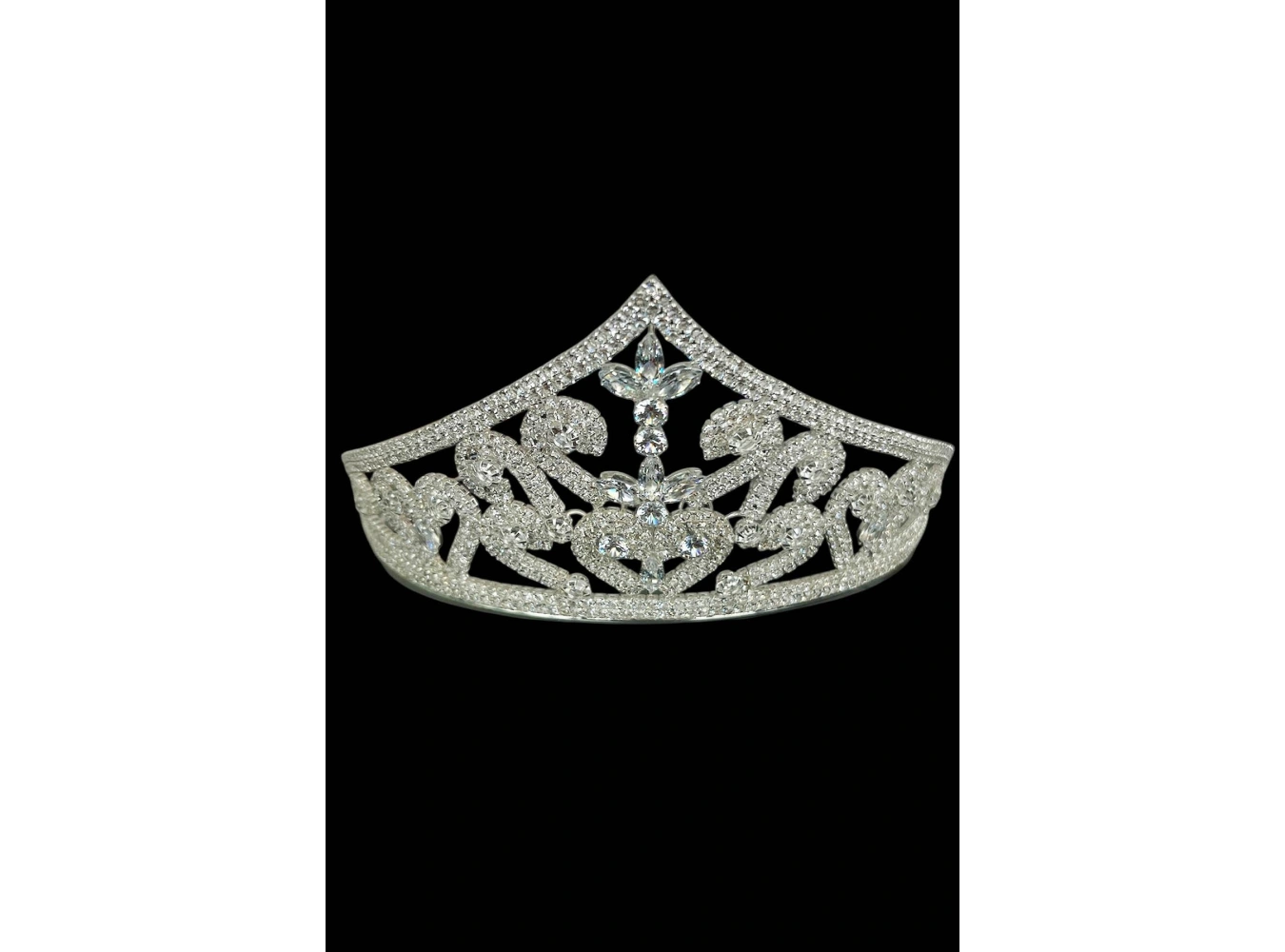 Zirkon Taşlı Gelin/Kına/Nişan/Söz Tasarım Taç