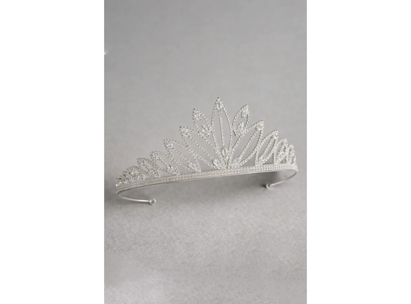 Zirkon Taşlı Gelin/Kına/Nişan/Söz Tasarım Taç