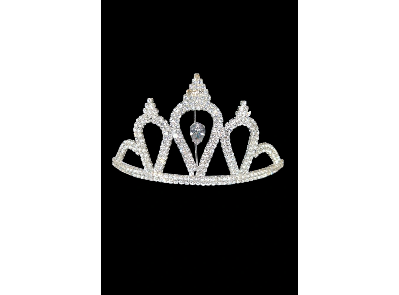 Zirkon Taşlı Gelin/Kına/Nişan/Söz Tasarım Taç