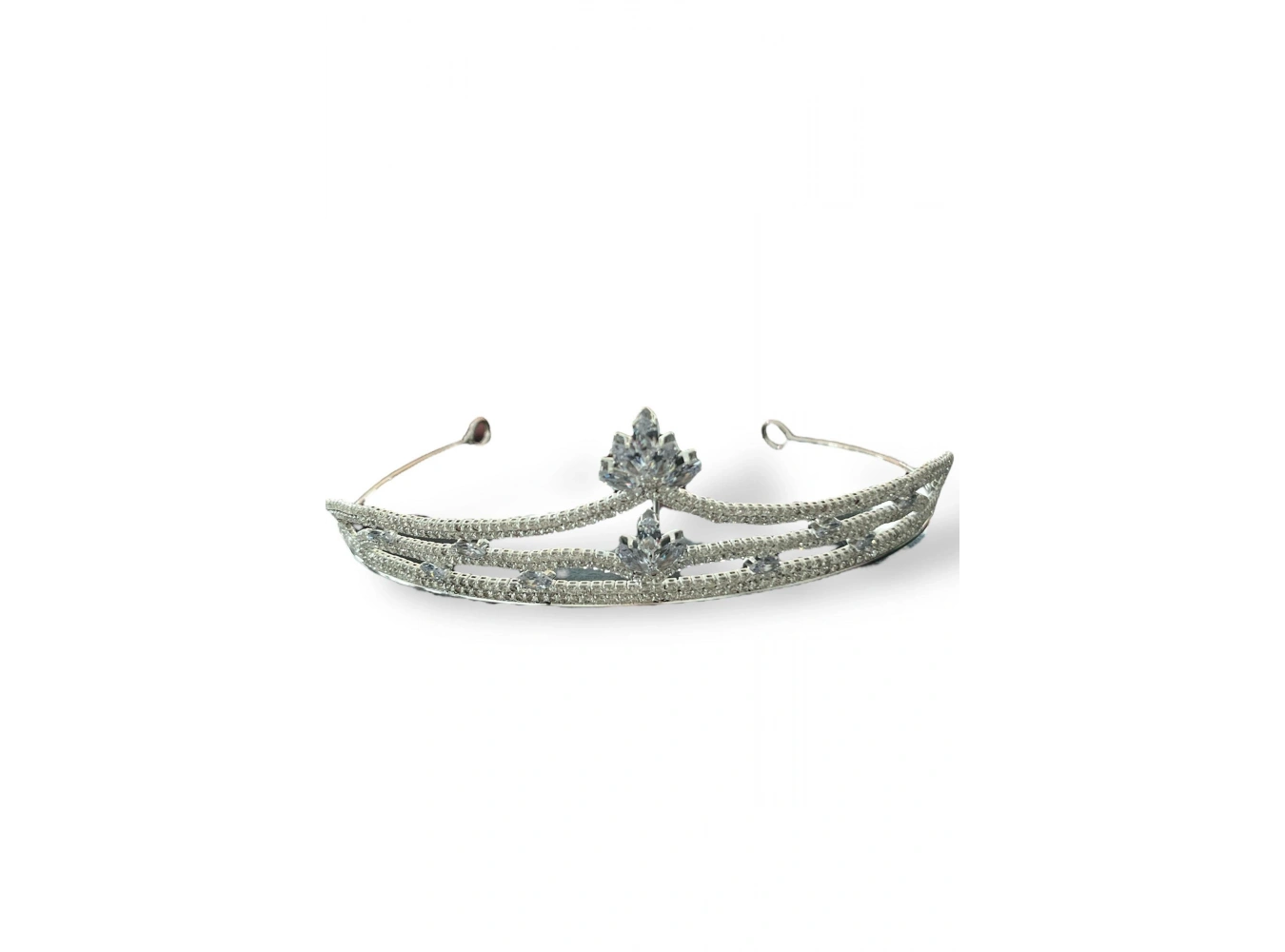 Zirkon Taşlı Gelin/Kına/Nişan/Söz Tasarım Taç