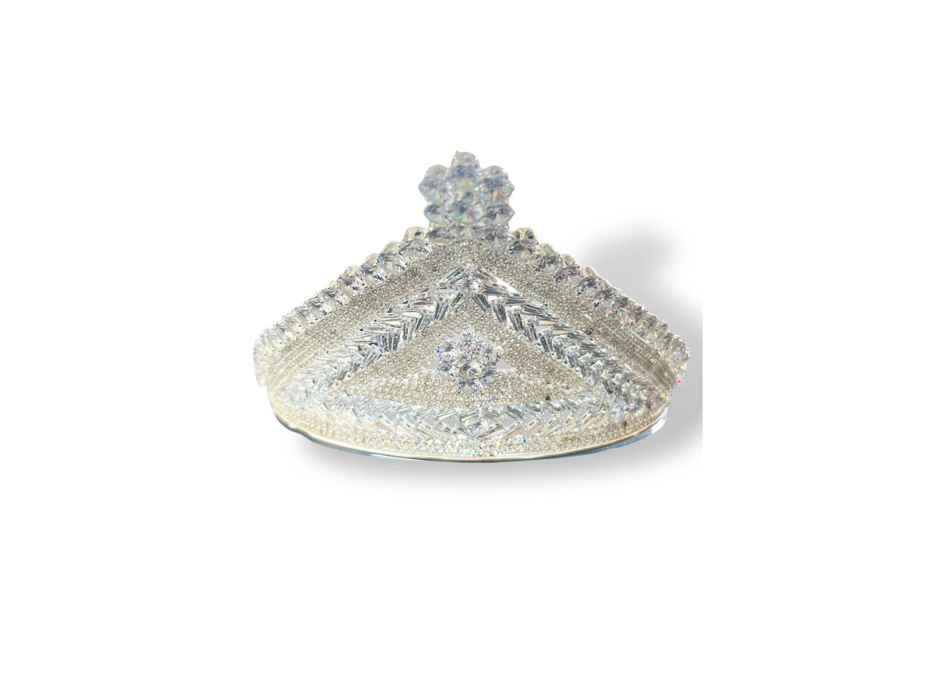 Zirkon Taşlı Gelin/Kına/Nişan/Söz Tasarım Taç