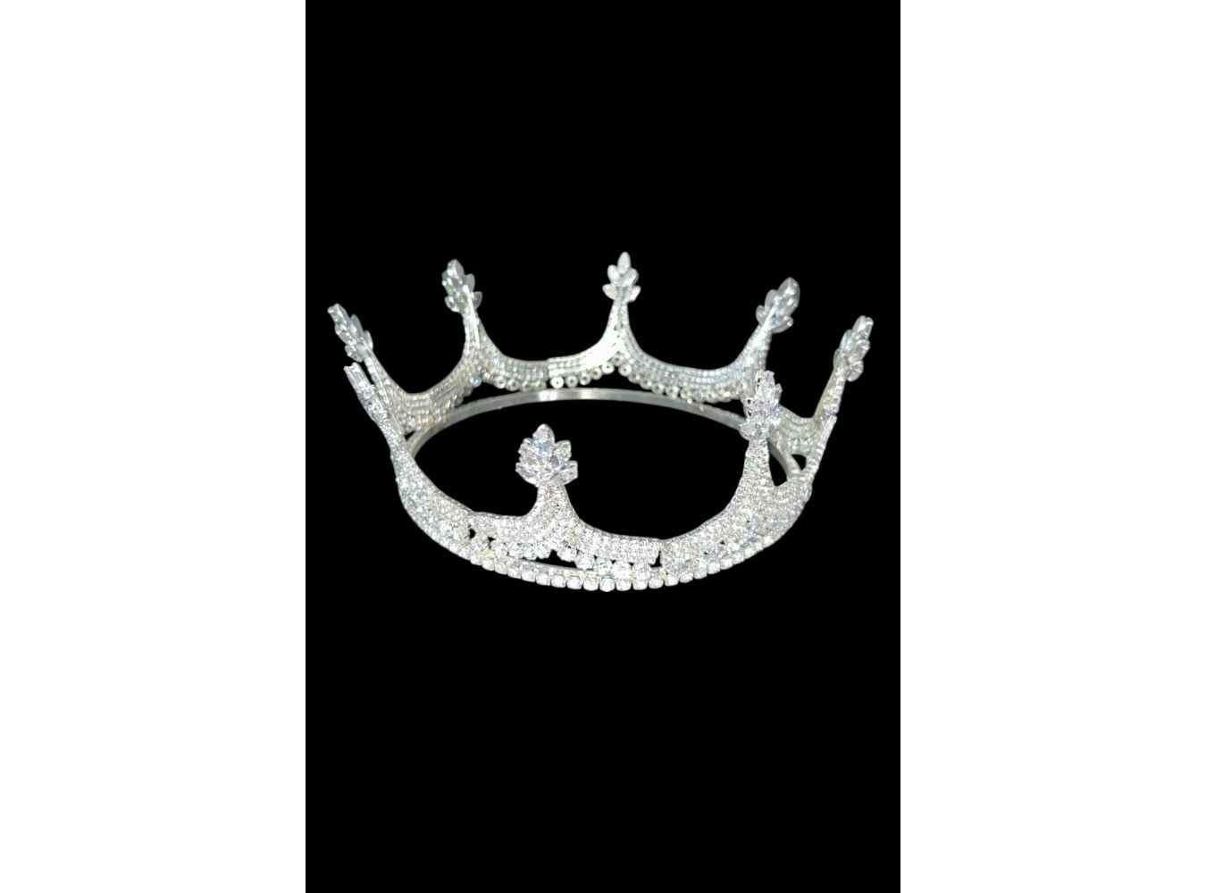 Zirkon Taşlı Gelin/Kına/Nişan/Söz Tasarım Taç