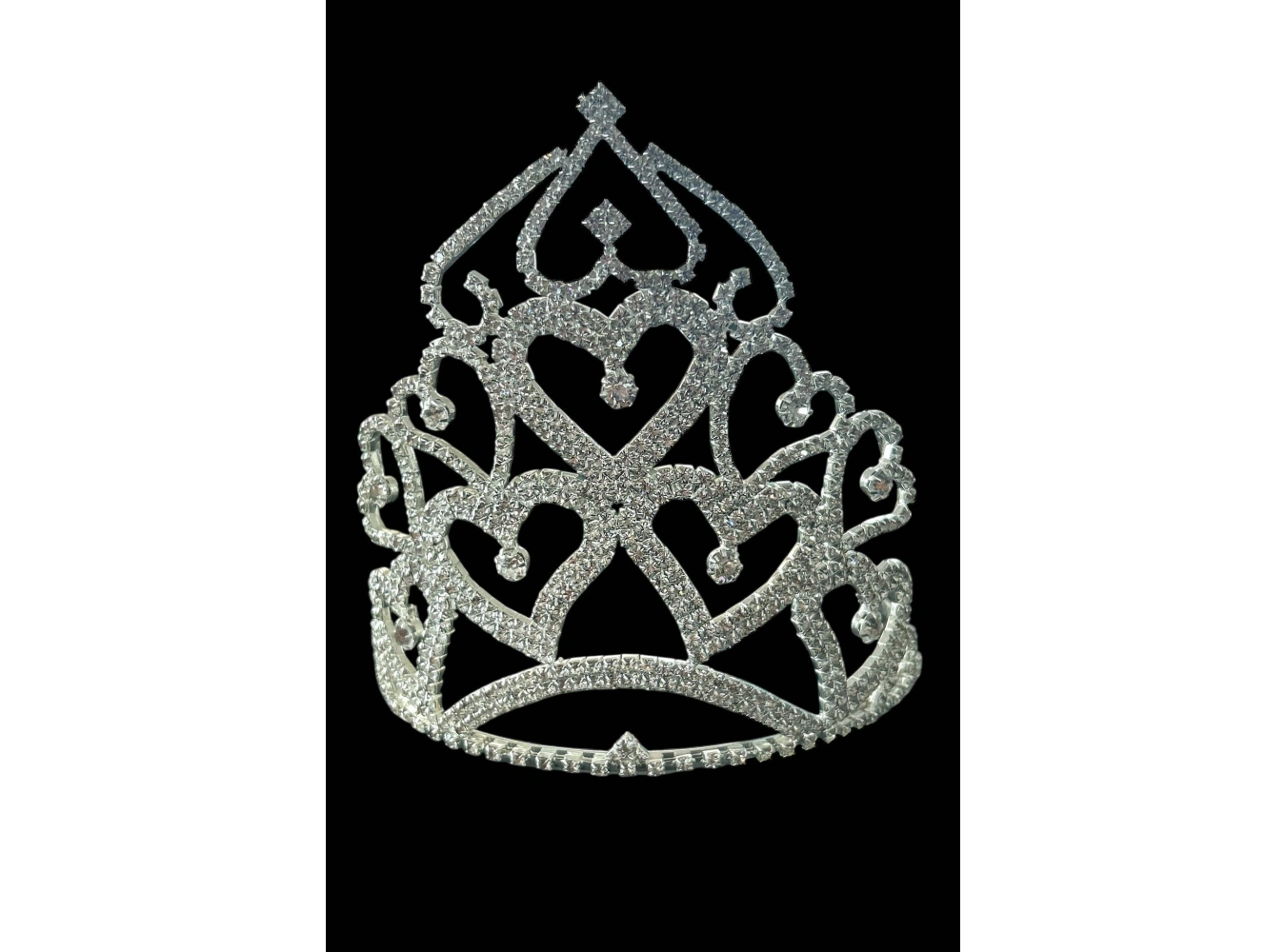 Zirkon Taşlı Gelin/Kına/Nişan/Söz Tasarım Taç