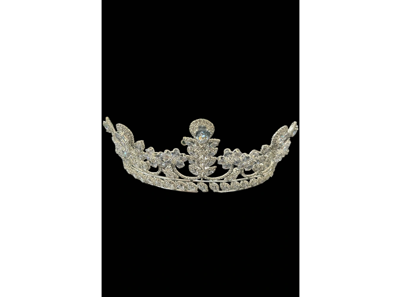 Zirkon Taşlı Gelin/Kına/Nişan/Söz Tasarım Taç