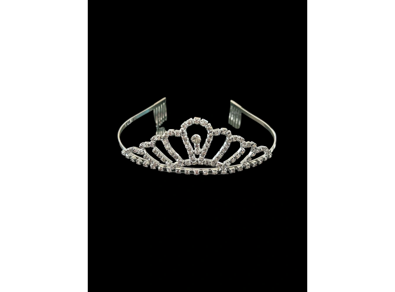 Zirkon Taşlı Gelin/Kına/Nişan/Söz Tasarım Taç