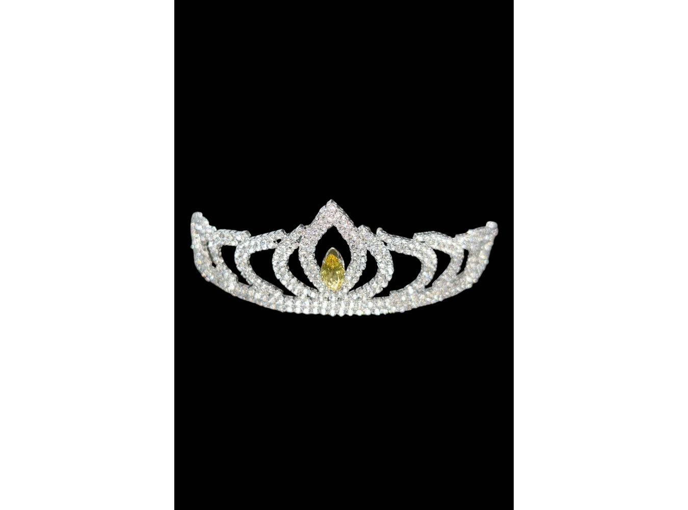 Zirkon Taşlı Gelin/Kına/Nişan/Söz Tasarım Taç