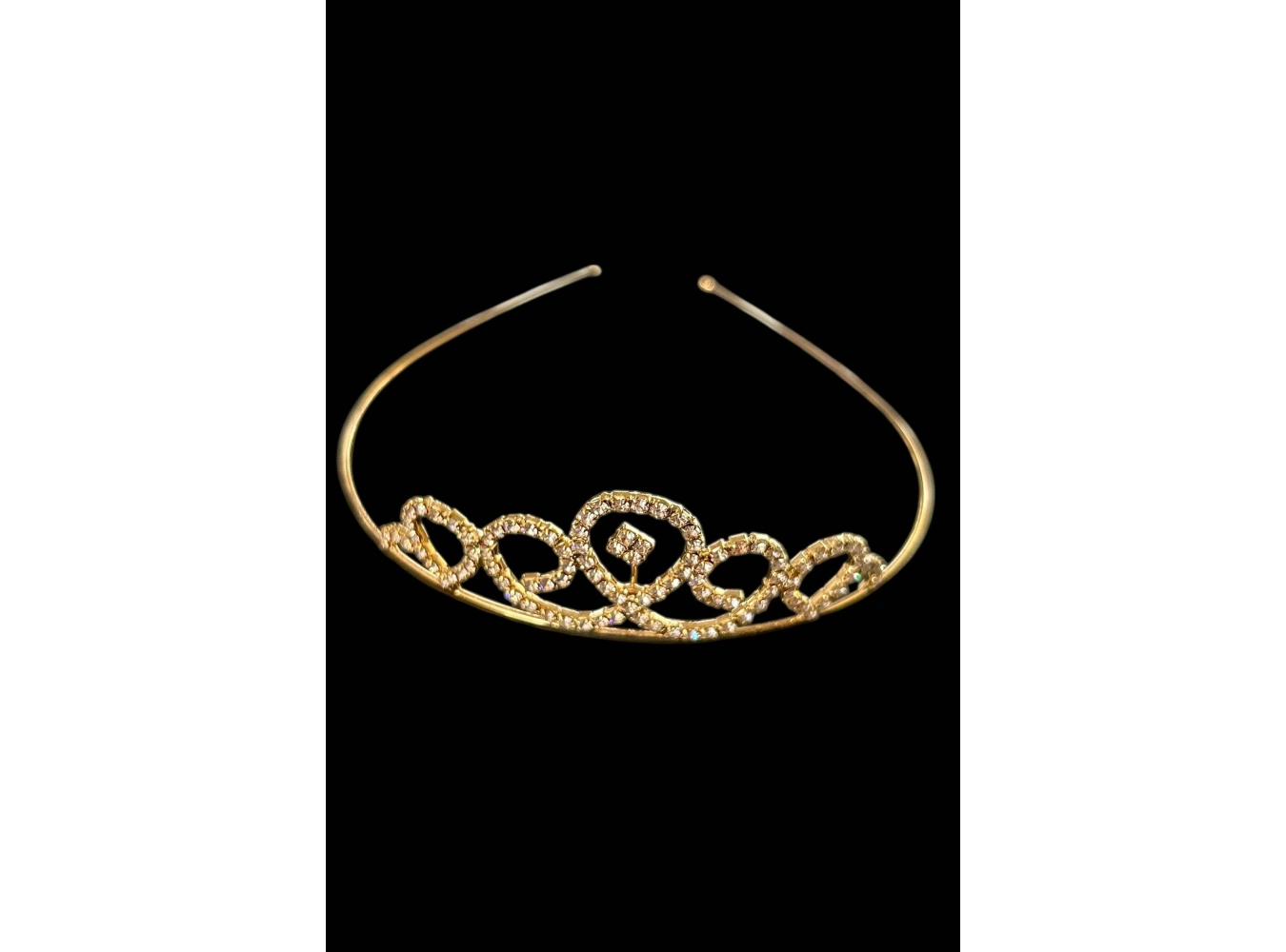 Zirkon Taşlı Gelin/Kına/Nişan/Söz Tasarım Taç