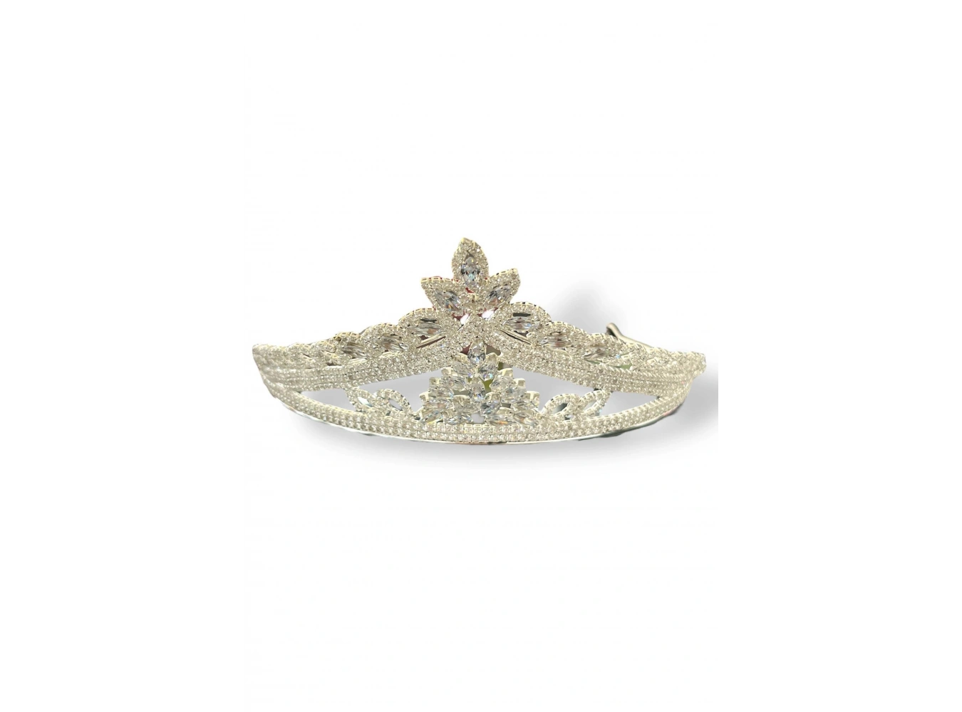 Zirkon Taşlı Gelin/Kına/Nişan/Söz Tasarım Taç