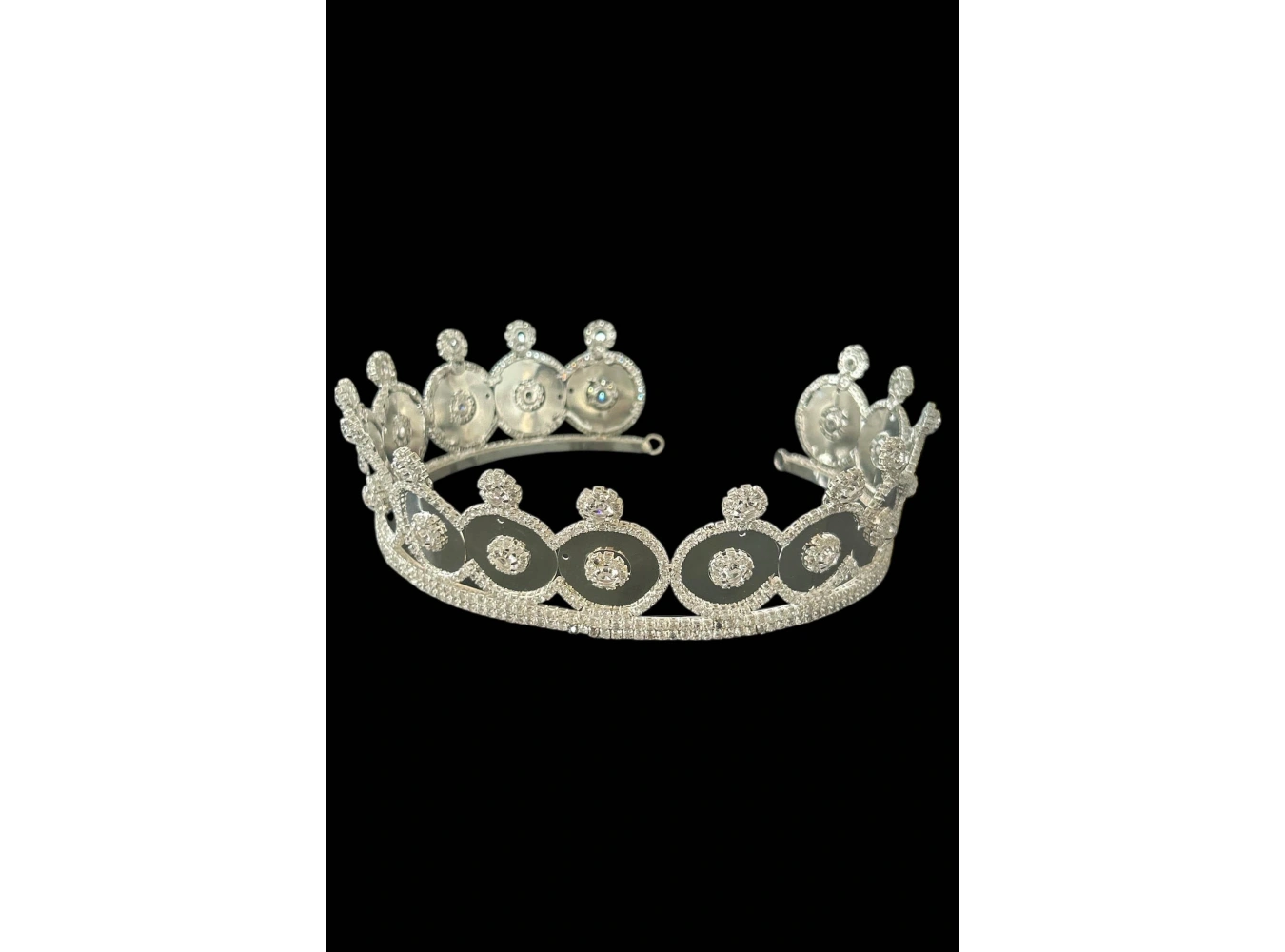 Zirkon Taşlı Gelin/Kına/Nişan/Söz Tasarım Taç