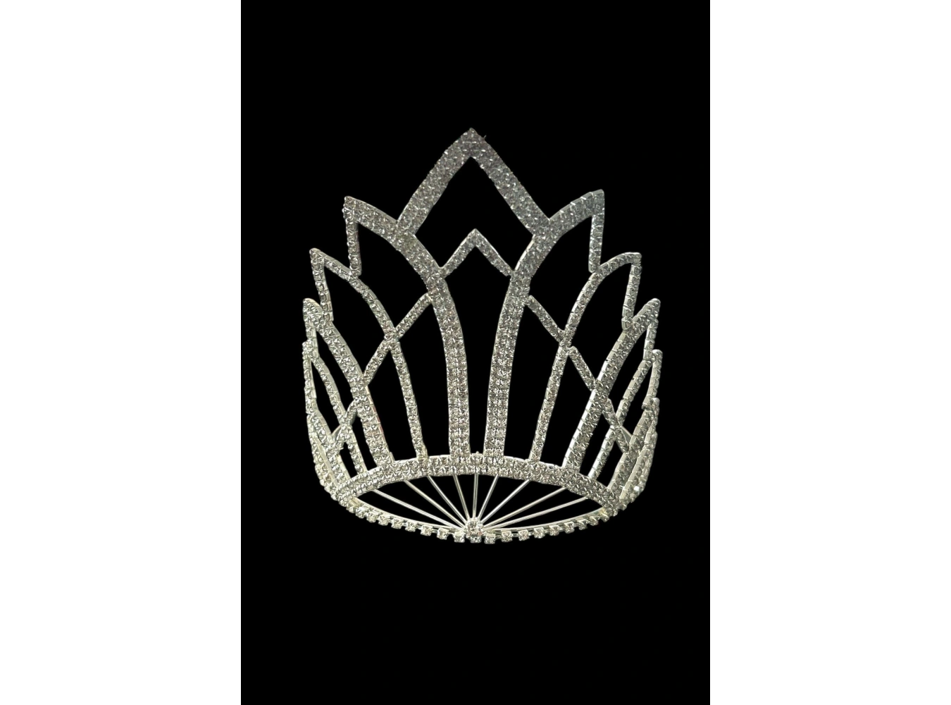 Zirkon Taşlı Gelin/Kına/Nişan/Söz Tasarım Taç