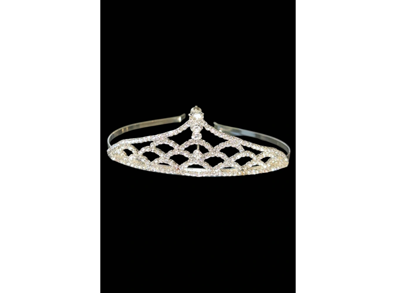 Zirkon Taşlı Gelin/Kına/Nişan/Söz Tasarım Taç