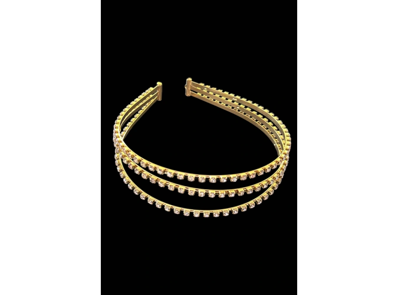 Zirkon Taşlı Gelin/Kına/Nişan/Söz Tasarım Taç