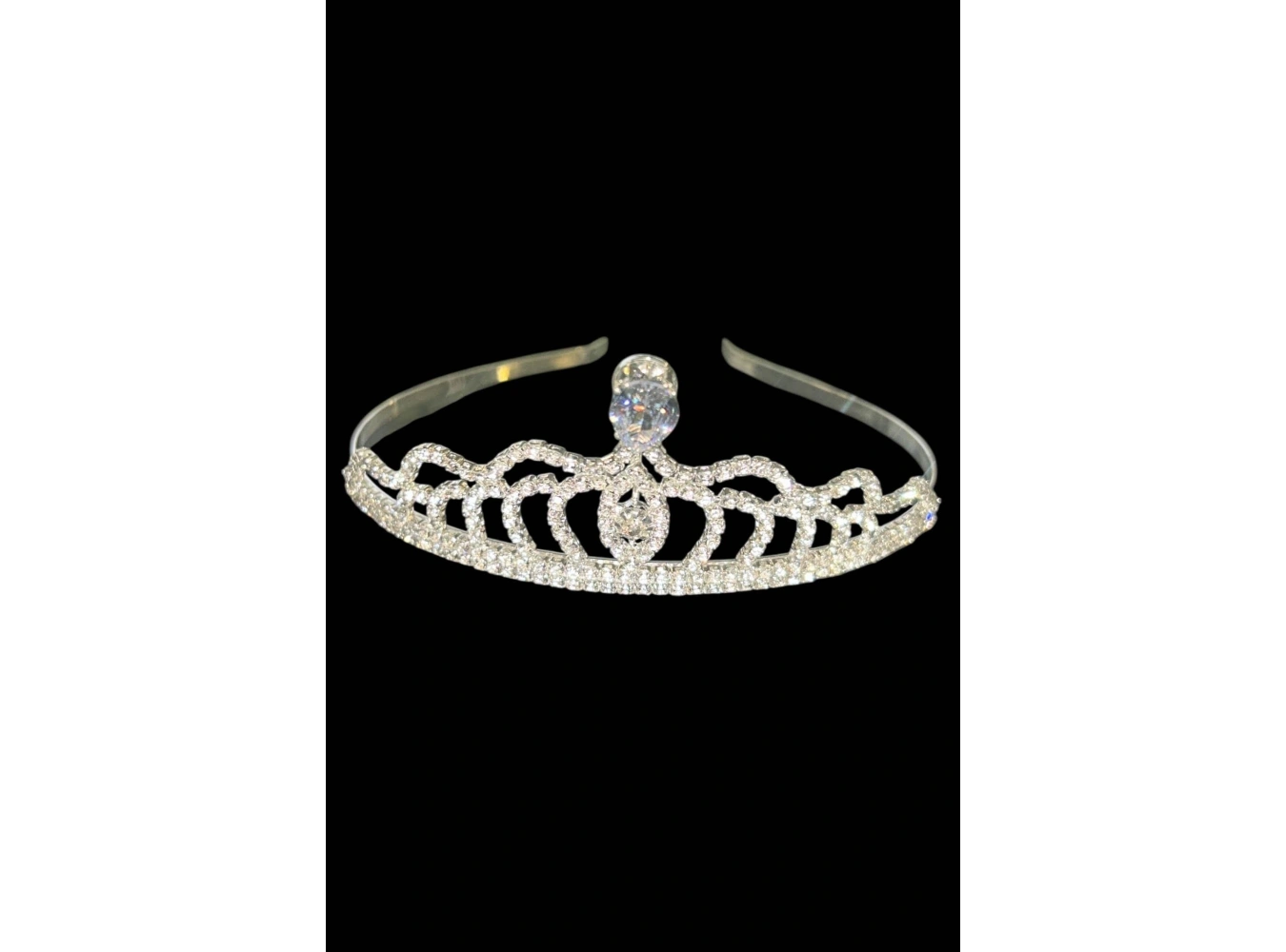 Zirkon Taşlı Gelin/Kına/Nişan/Söz Tasarım Taç