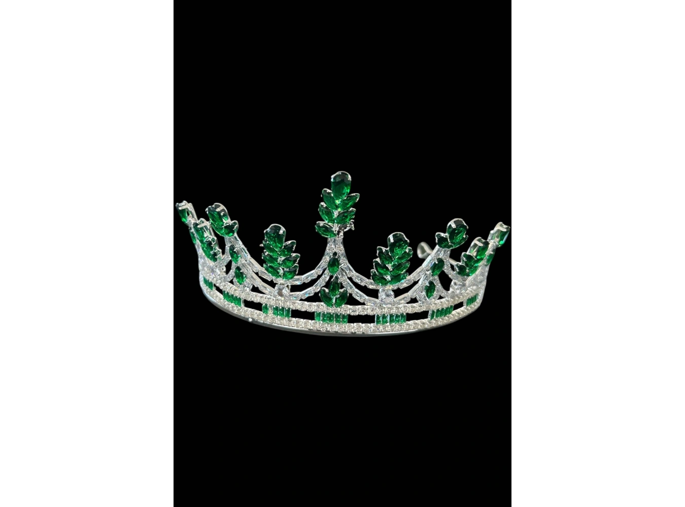 Zirkon Taşlı Gelin/Kına/Nişan/Söz Tasarım Taç